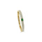 Emerald-Cut Green Emerald & Diamond Bangle - 1