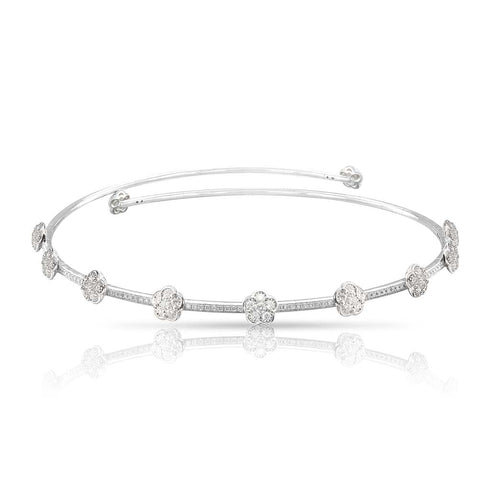 Figlia Dei Fiori Choker With Diamonds - 1