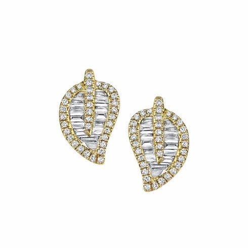 Small Leaf Studs - 1