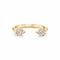 Orbit Split Diamond Ring - 1