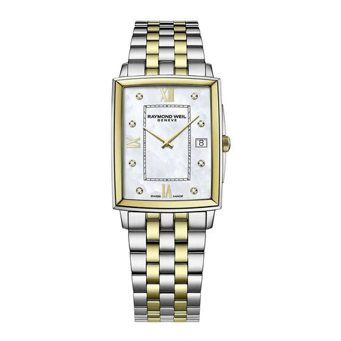 Mens Two-Tone Diamond Quartz Watch 29.60mm Watch - 1