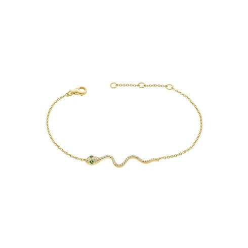 Diamond Snake Bracelet - 1