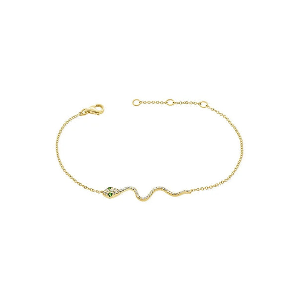 Diamond Snake Bracelet - 1