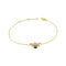 Black Diamond Bumble Bee Bracelet - 1
