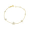 Diamond Star Station Bracelet - 1