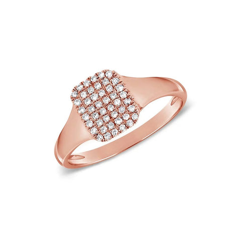 Diamond Pinky Ring - 1