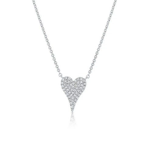 Diamond Heart Necklace - 1