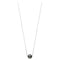 Japan Collections Pendant With Black South Sea Pearls - 1