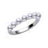 Cluster Akoya Cultured Pearl Ring - 1