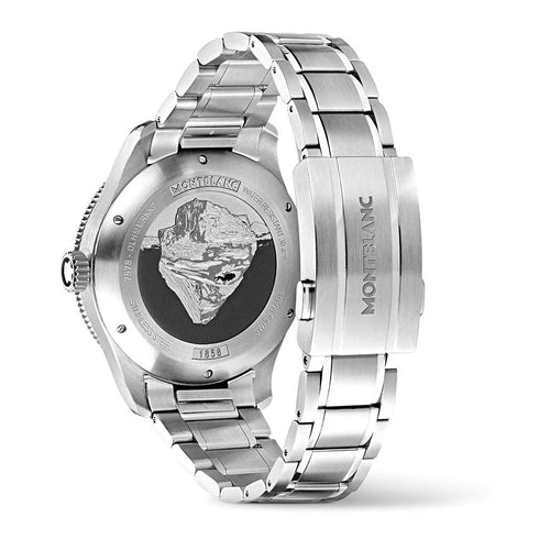 Montblanc 1858 Iced Sea Automatic Date Watch - 3