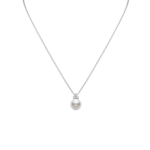 White South Sea Cultured Pearl Necklace - 1