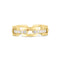 Navarra Hard Chain Link Diamond Ring - 1