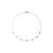 Stardust 7 Station Bezel Round Diamond Necklace - 1