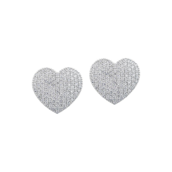 Medium Infinity Heart Studs - 1