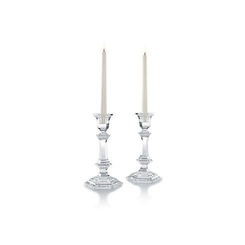 Harcourt Candlestick Set Of 2 Crystal - 1