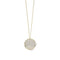 XL Flower Pendent Necklace With Diamonds - 1