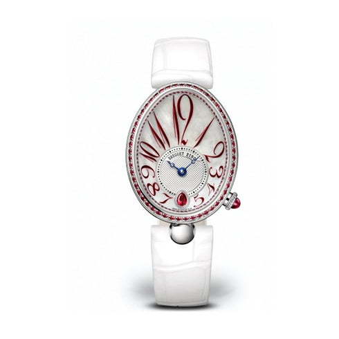 Reine De Naples Wristwatch In 18k White Gold And Rubies Watch - 1