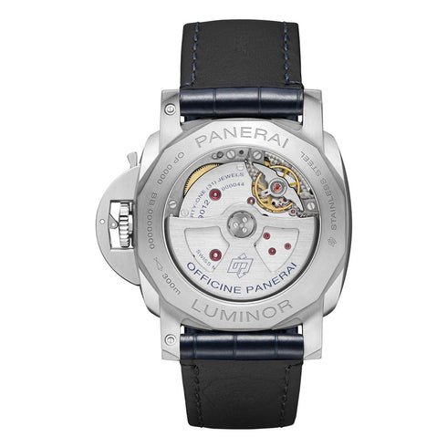 Blue Alligator Luminor BiTempo Watch - 2