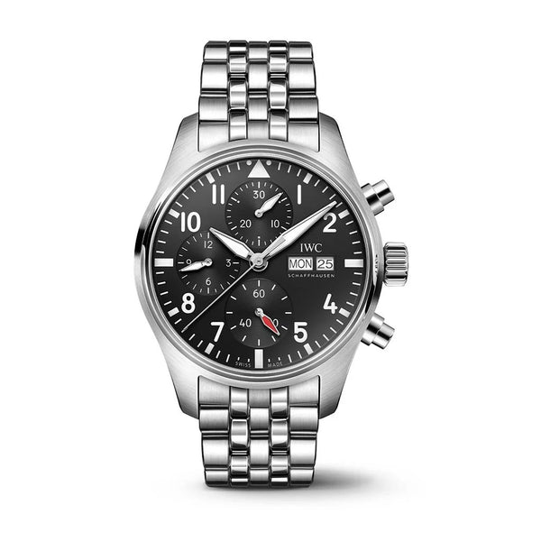 Stainless Steel Big Pilot's Watch Chronograph 41 Watch - 1