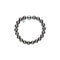 Black South Sea Cultured Pearl Bracelet - 1