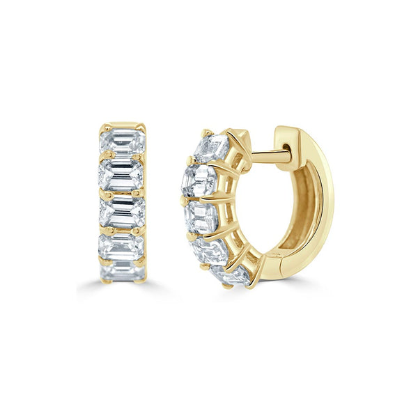Huggie Diamond Earrings 1.5ctw - 1