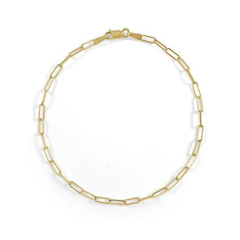 Paperclip 7in Bracelet - 1