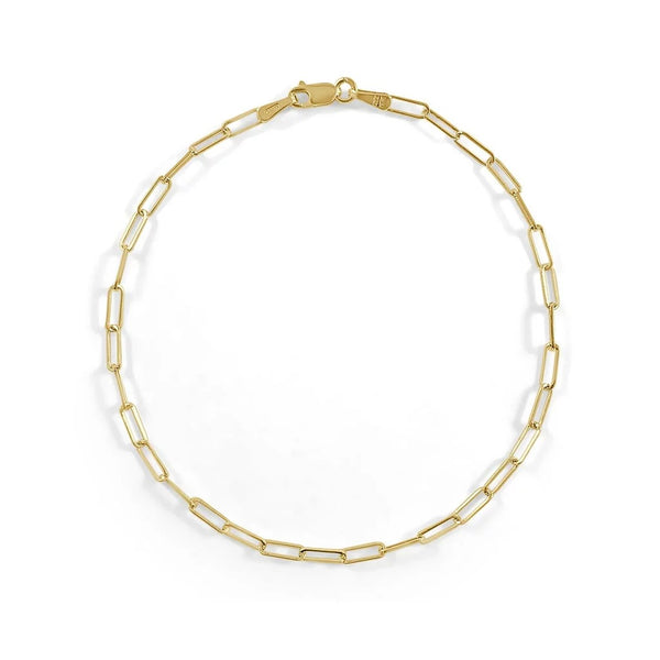 Paperclip 7in Bracelet - 1