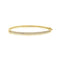 Diamond 3-Row Bangle - 1