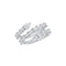 Fancy-Shape Diamond Wrap Ring - 1