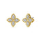Medium Stud Earring With Diamonds - 1