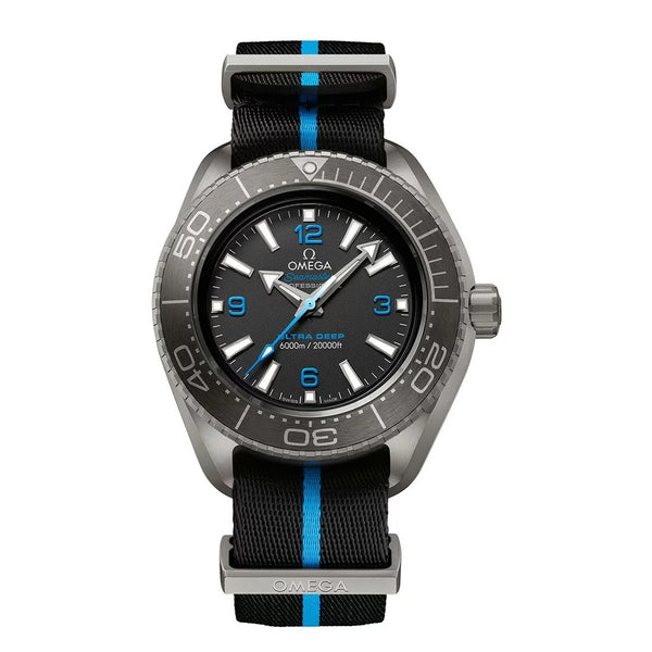 Planet Ocean 6000M Co‑Axial Master Chronometer 45.5mm Titanium Watch - 1
