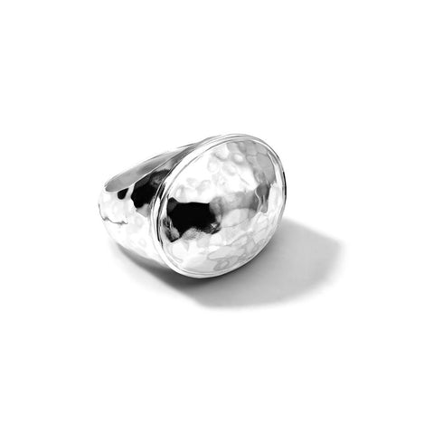 Wide Goddess Ring in Sterling Silver - 1