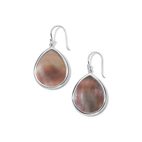 Small Teardrop Earring in Sterling Silver - 1