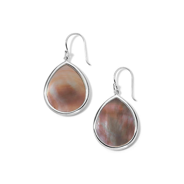 Small Teardrop Earring in Sterling Silver - 1