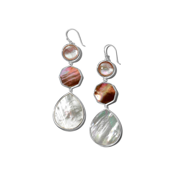 Crazy 8s Earrings in Sterling Silver - 1