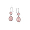 Double Drop Earrings in Sterling Silver - 1