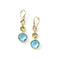 Small 3-Stone Drop Earrings - 1