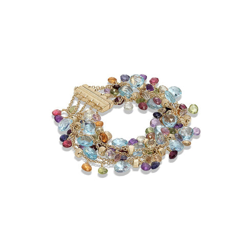 Paradise Mixed Gemstone Five Strand Bracelet - 1