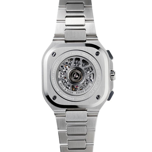 BR 05 Chrono Blue Steel Watch - 3