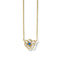 Small Flora Necklace With Diamonds - 1
