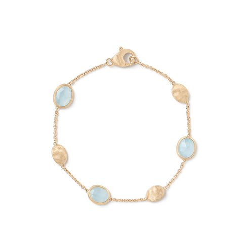 Siviglia With 3 Aquamarine Stations Bracelet - 1