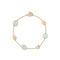 Siviglia With 3 Aquamarine Stations Bracelet - 1