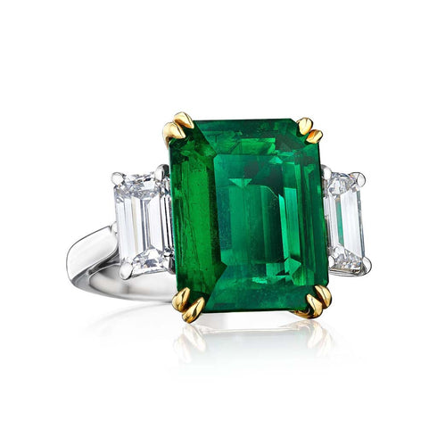 Platinum And Diamond Ring - 1