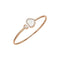 Happy Hearts Diamond And Mother-Of-Pearl Bangle - 1