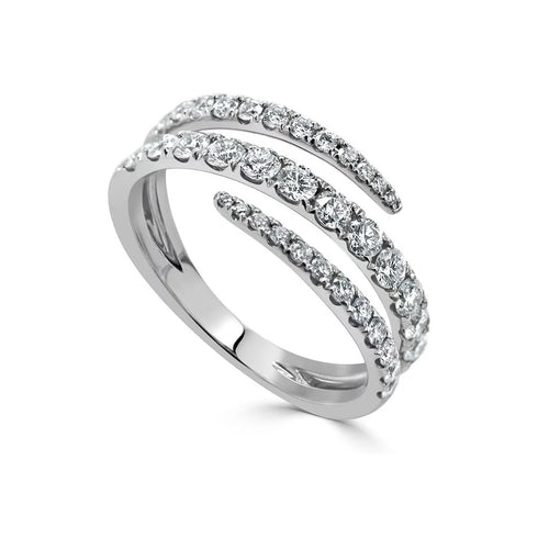 Wrap Diamond Ring 0.88ctw - 1