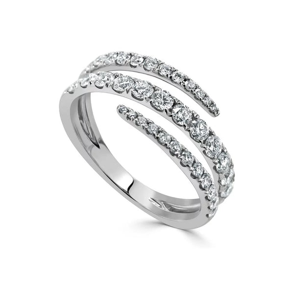 Wrap Diamond Ring 0.88ctw - 1