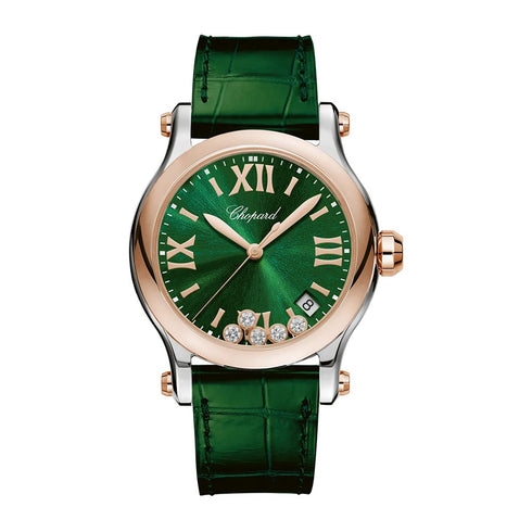 Happy Sport 36mm Ethical Green DIal Watch - 1