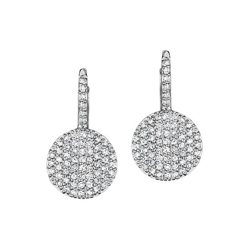 Petite Infinity Leverback Earrings - 1