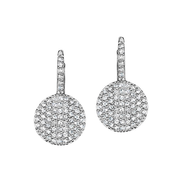 Petite Infinity Leverback Earrings - 1