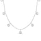 Diamonds By The Inch Dangling Seven Station Necklace - 1